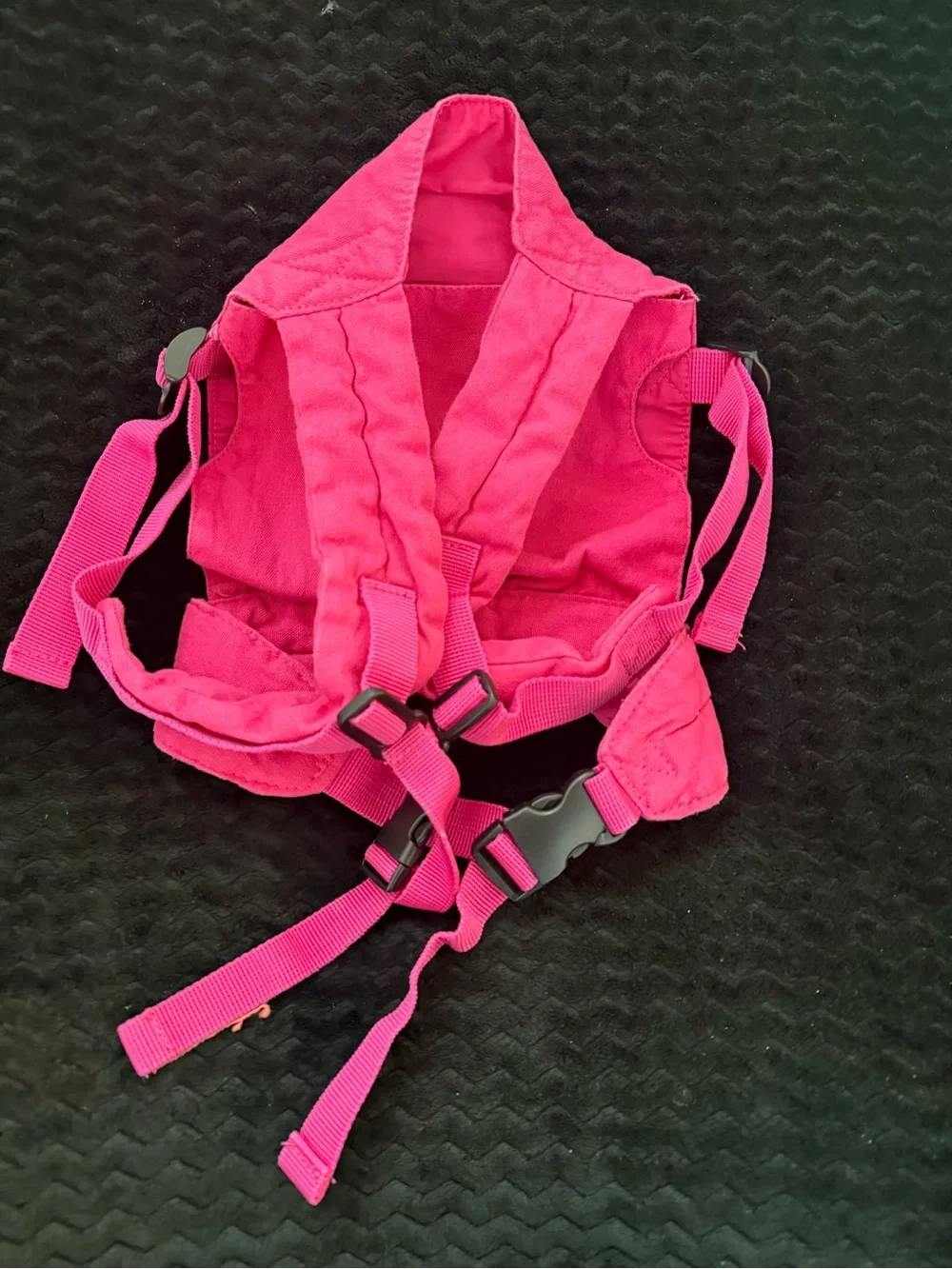 HappyVk Pink Unicorn Baby Doll Adjustable Carrier for Kids with  Padded Straps
